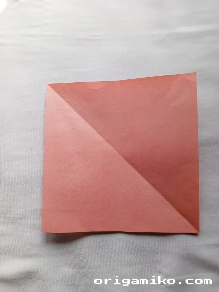Origami divider box step 1