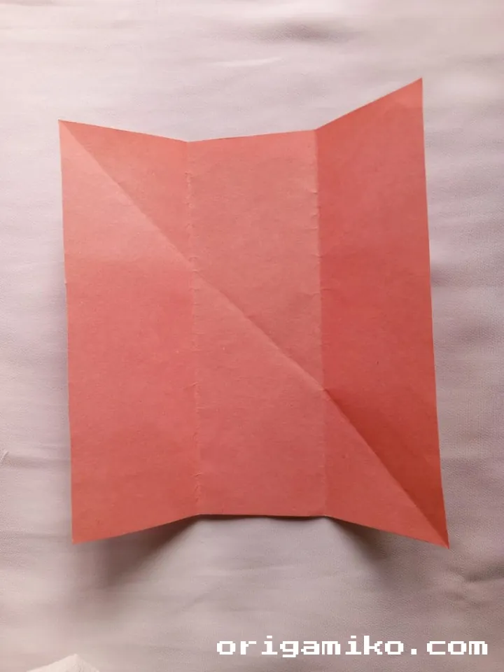 Origami divider box step 2 b