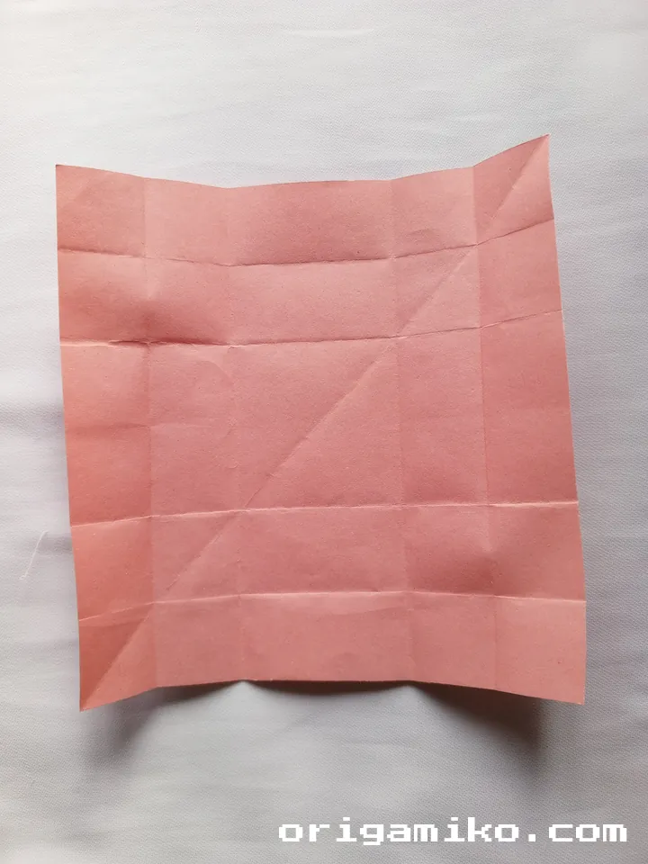 Origami divider box step 3 d