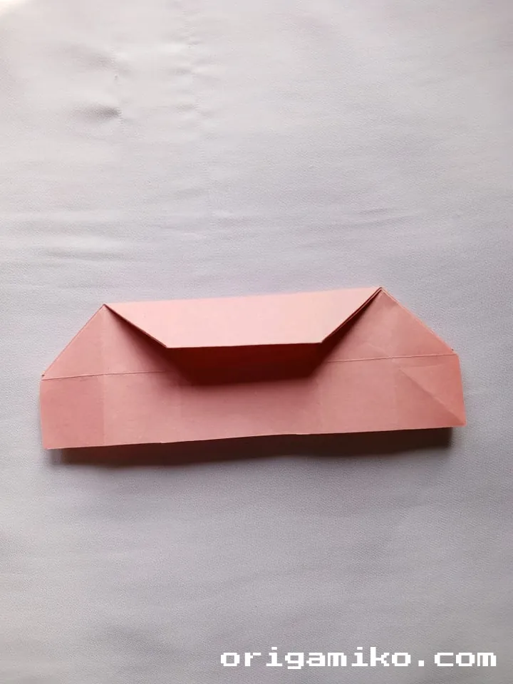 Origami divider box step 4 d