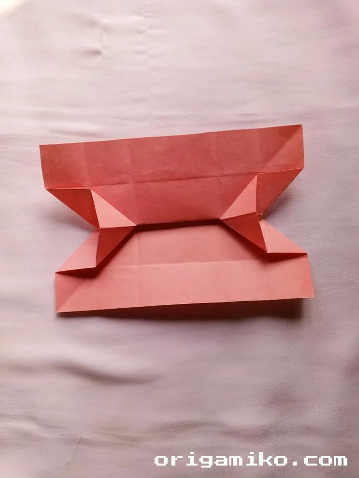 Origami divider box step 4 e
