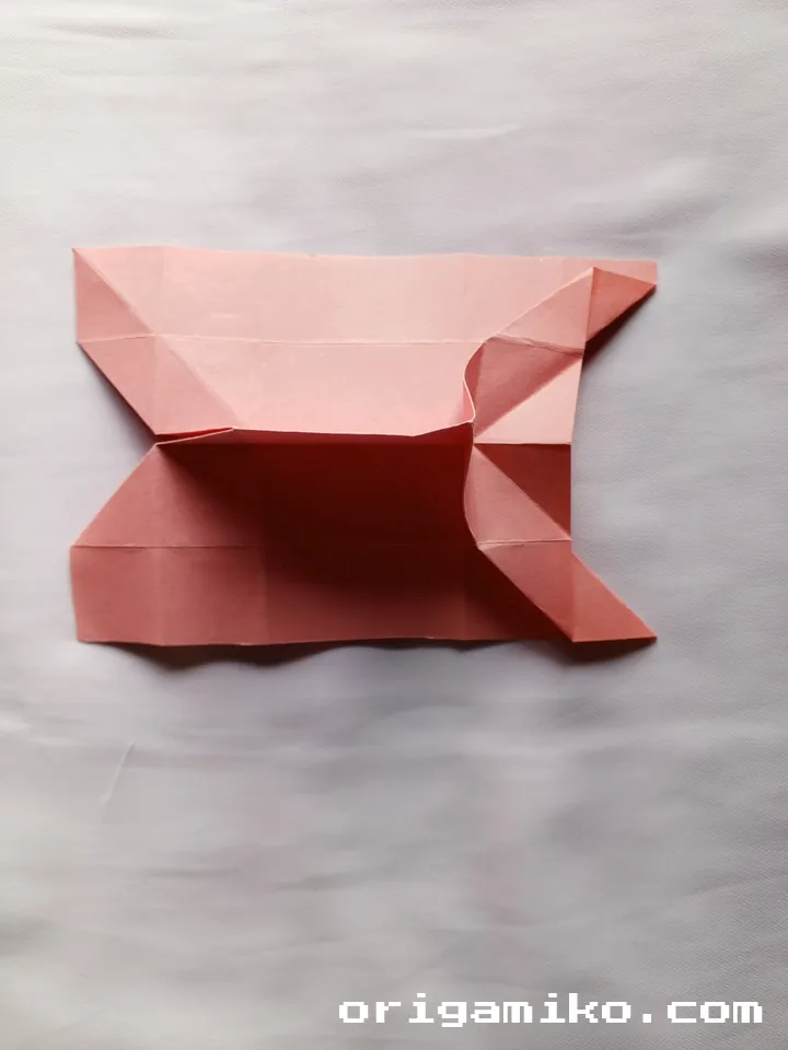 Origami divider box step 5 b