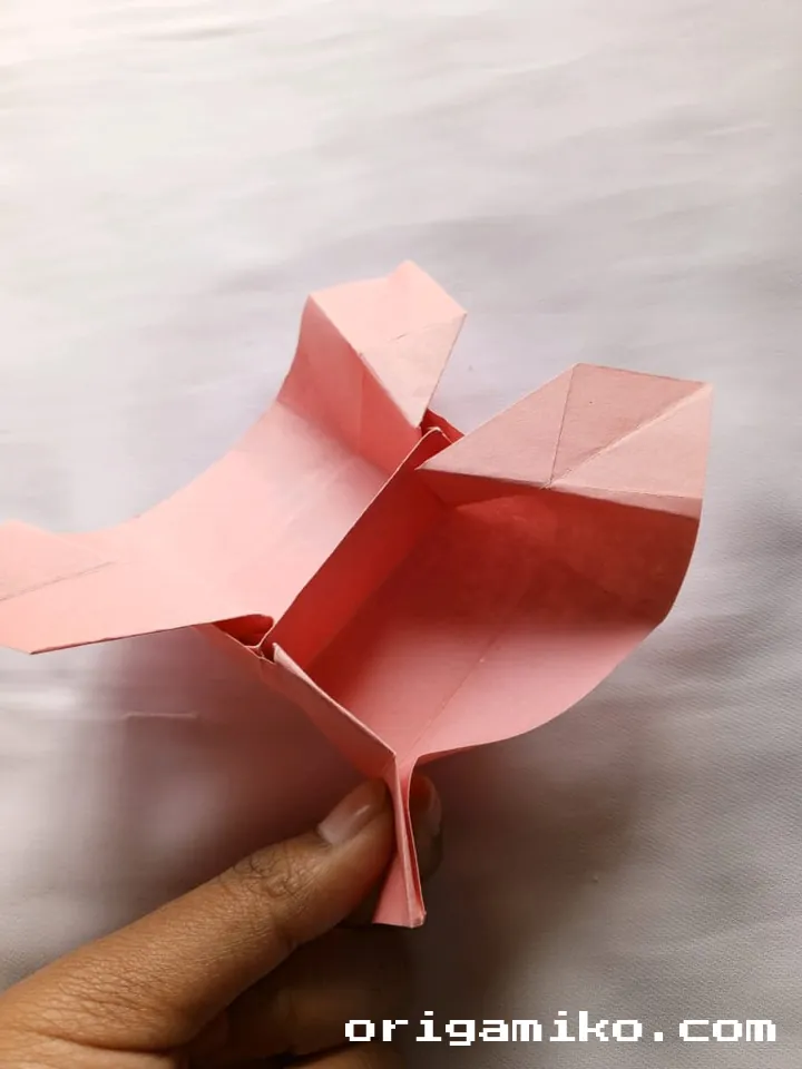 Origami divider box step 6 a