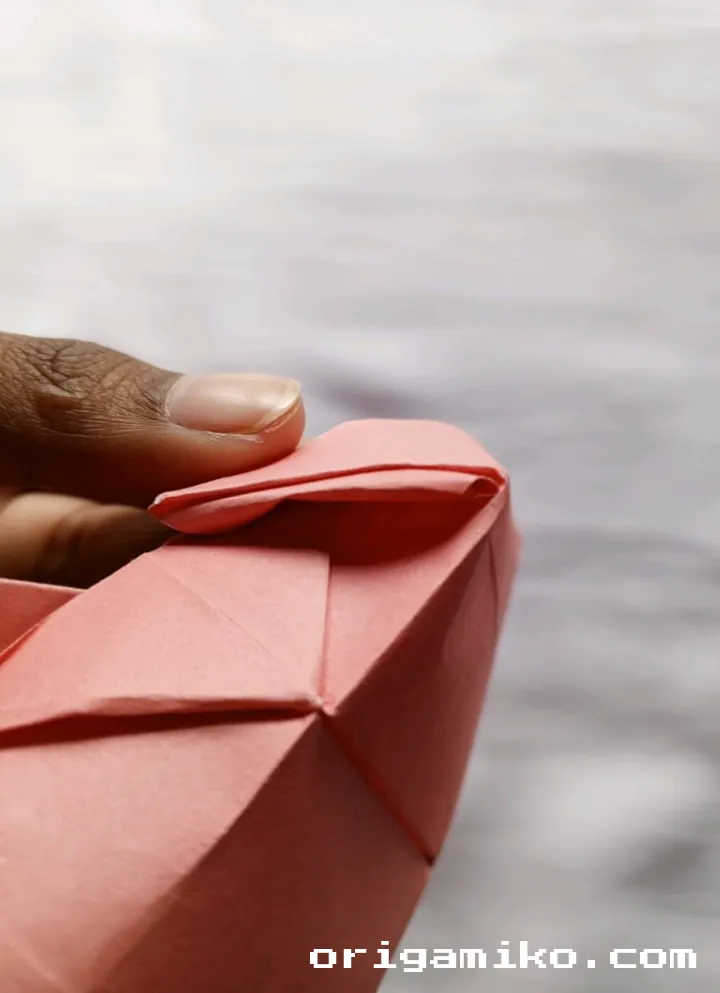 Origami divider box step 6 b
