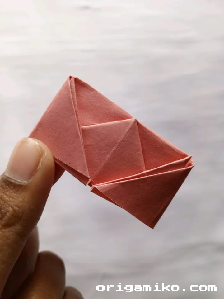 Origami divider box step 6 d