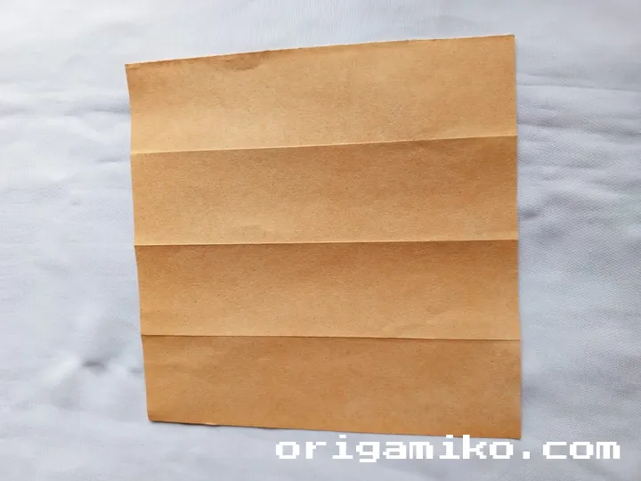 Origami double boat step 2 d