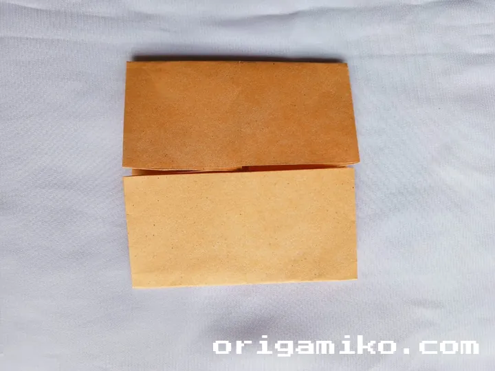 Origami double boat step 3 c