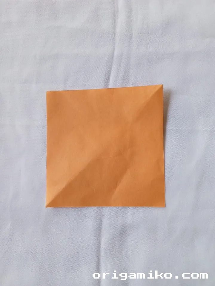 Origami finger trap step 1