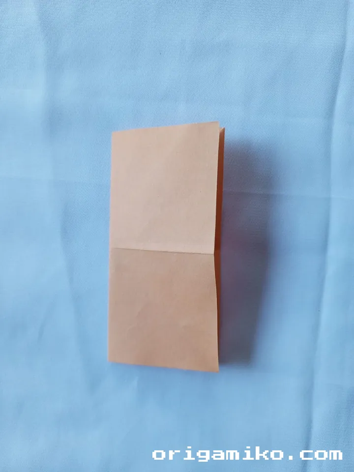 Origami finger trap step 2 b