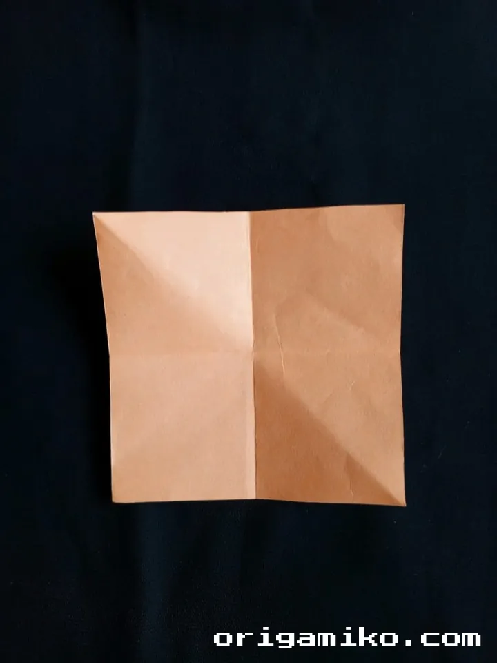 Origami finger trap step 2 c
