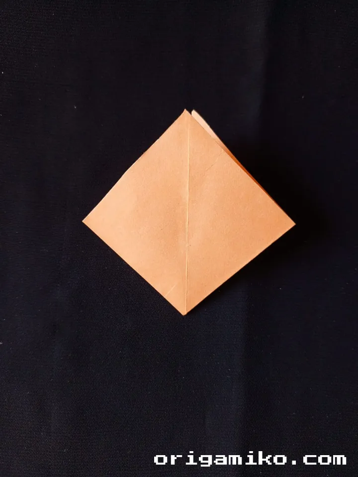 Origami finger trap step 4 b