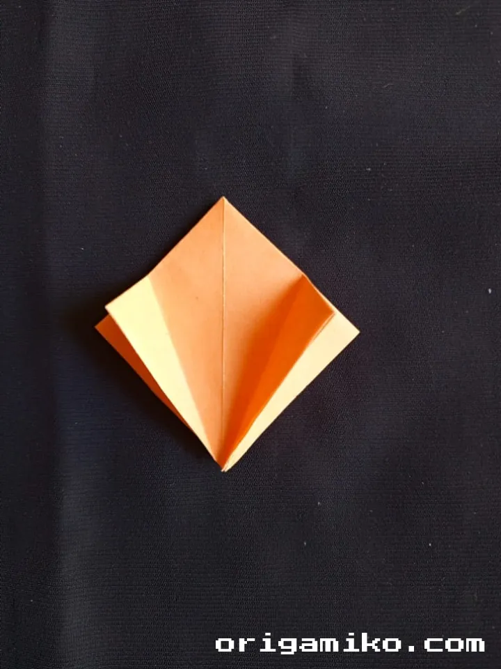 Origami finger trap step 4 d