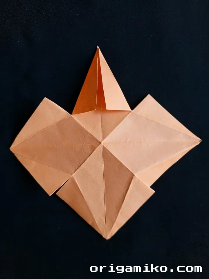 Origami finger trap step 5 b