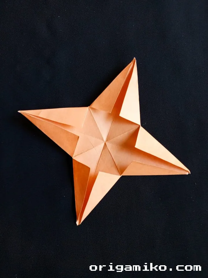 Origami finger trap step 5 c