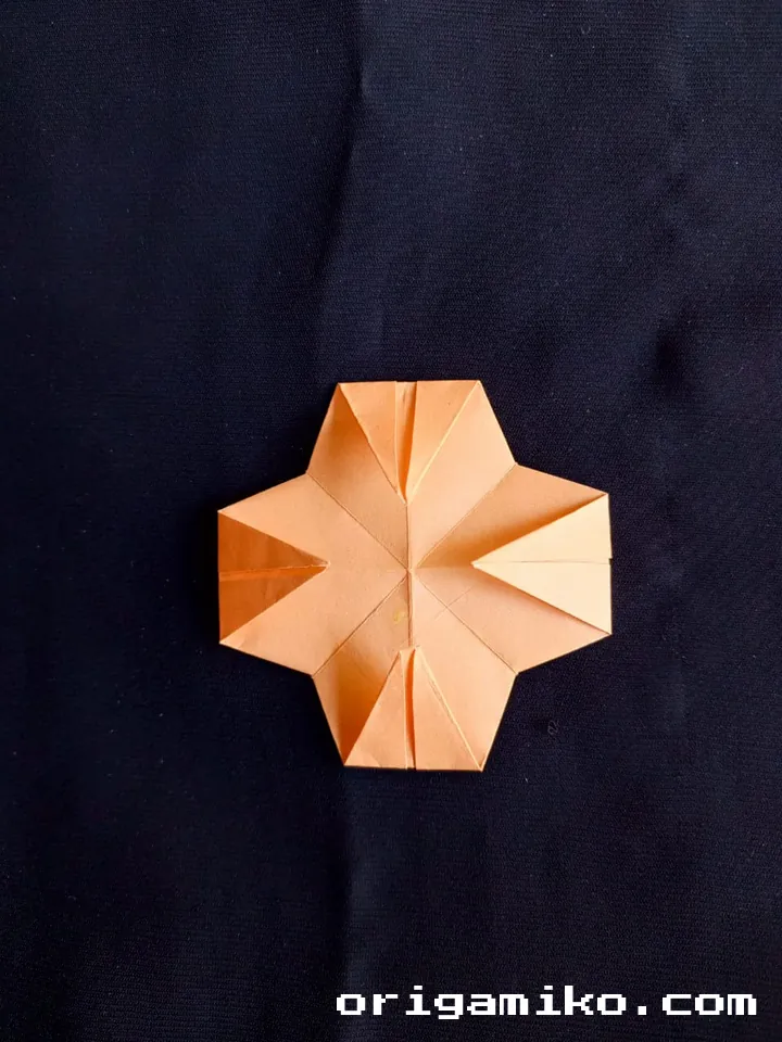 Origami finger trap step 6 a