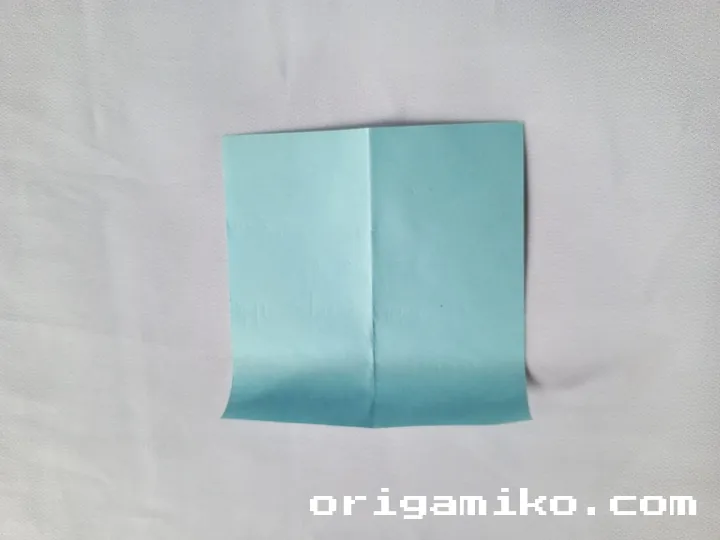 Origami hedgehog step 2 b