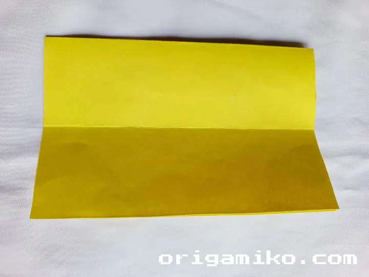 Origami holder step 1 a