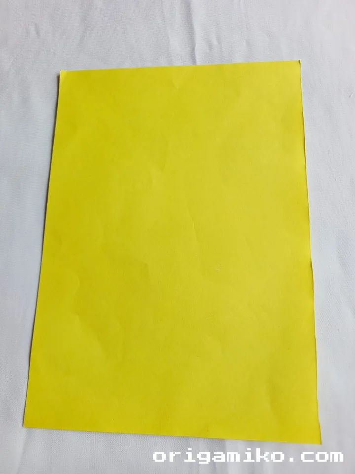 Origami holder step 1 b