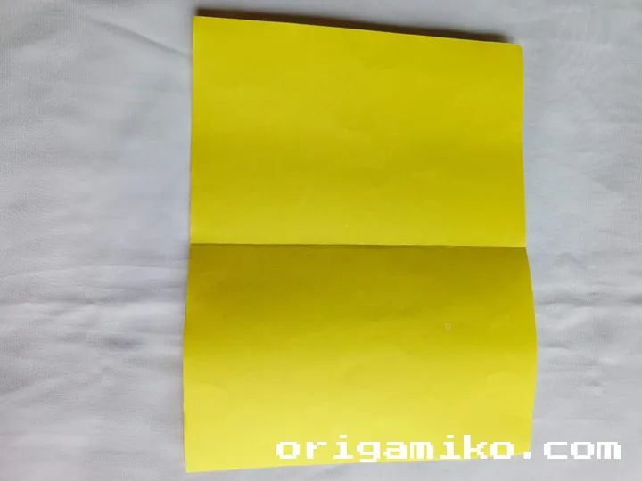 Origami holder step 2 d