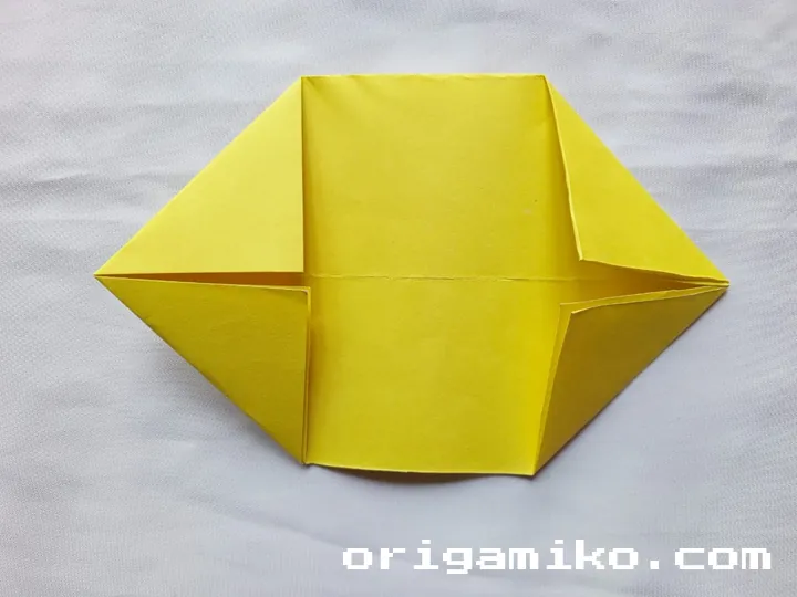 Origami holder step 3-d