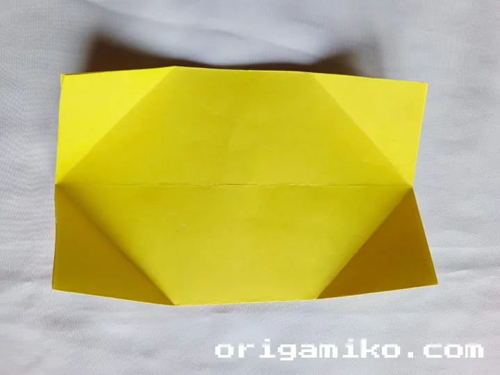 Origami holder step 3 b