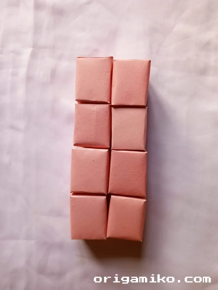 Origami infinity cube step 4 a