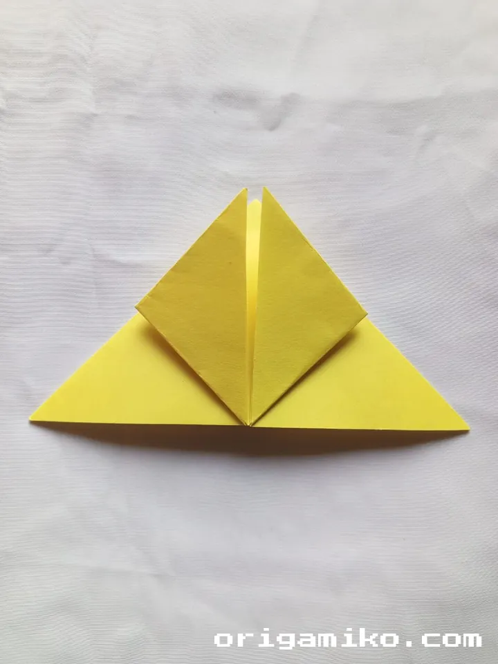 Origami lemon step 3 c