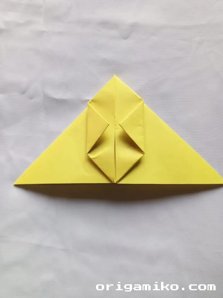 Origami lemon step 3 f