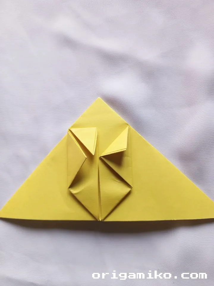 Origami lemon step 3 h