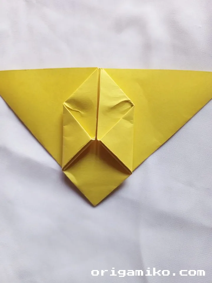 Origami lemon step 3 j