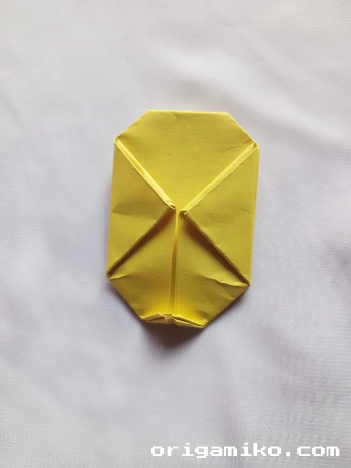 Origami lemon step 4 a