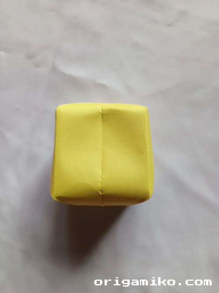 Origami lemon step 4 d