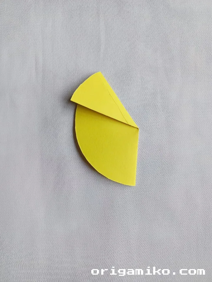 Origami mango step 3 a