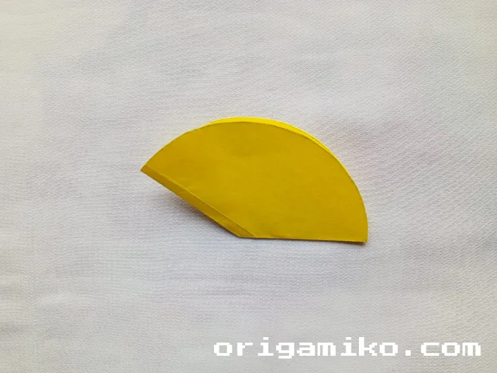 Origami mango step 3 c