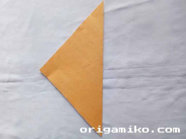 Origami minibag step 2 a