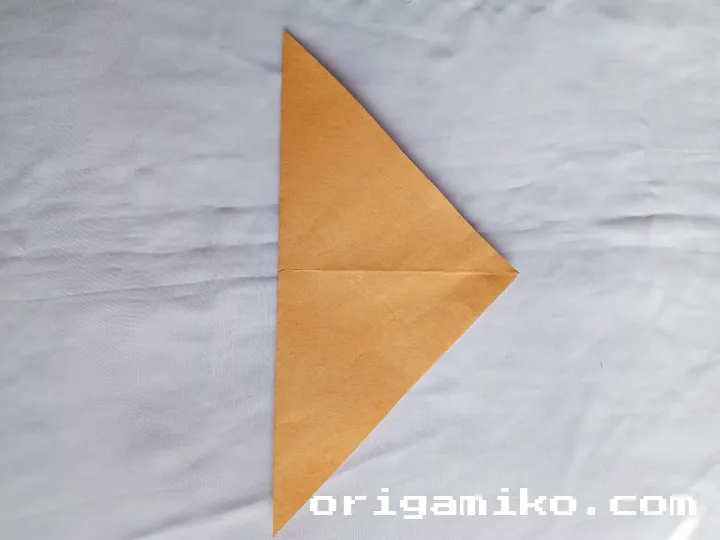 Origami minibag step 2 b