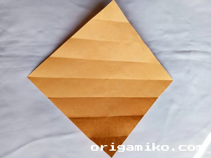 Origami minibag step 3 b