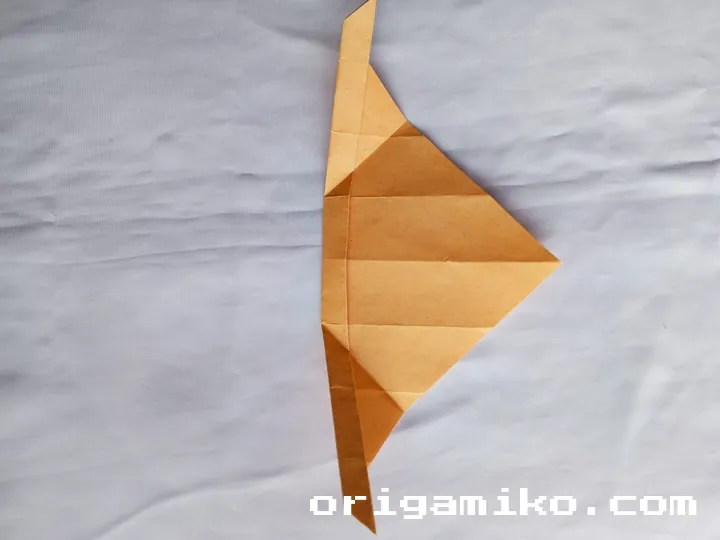 Origami minibag step 3 f