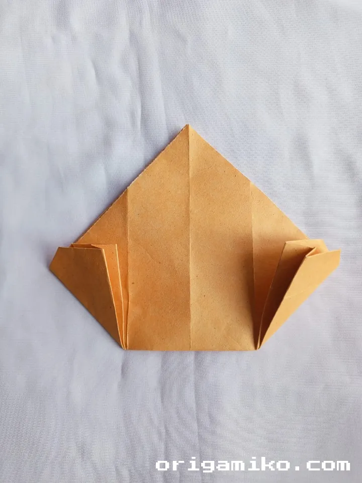 Origami minibag step 4 b
