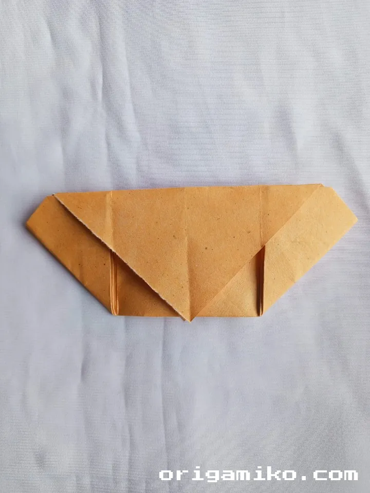 Origami minibag step 4 d