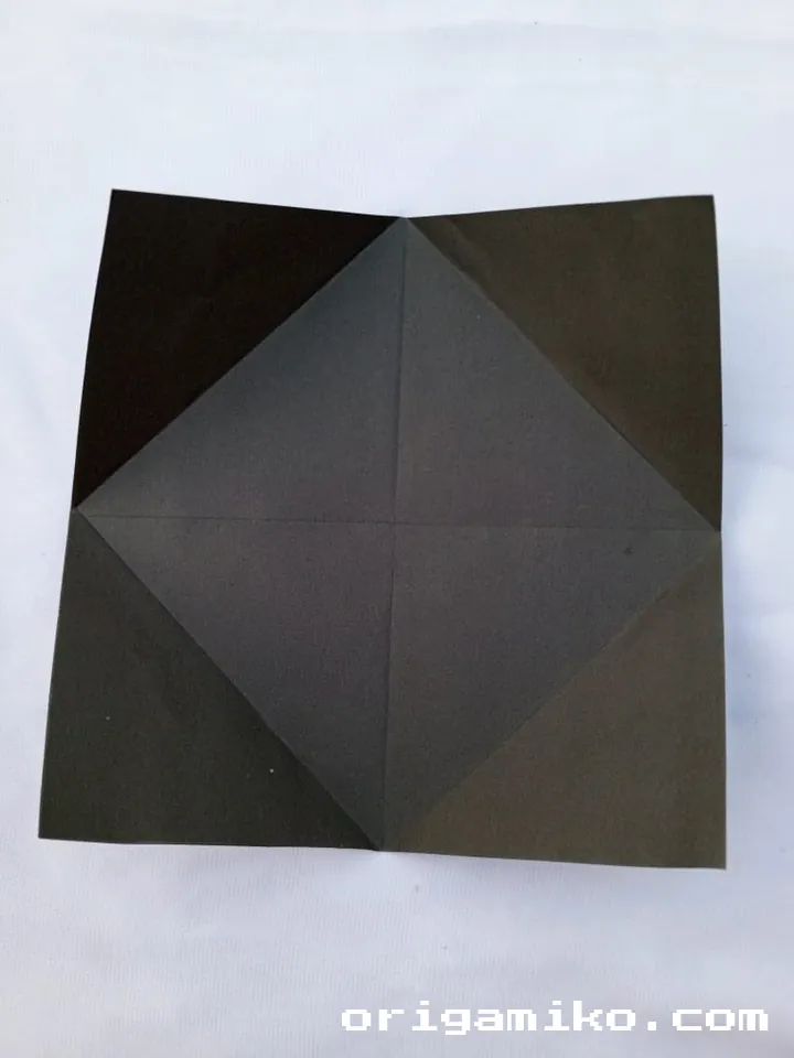 Origami minicraft creper step 3 b