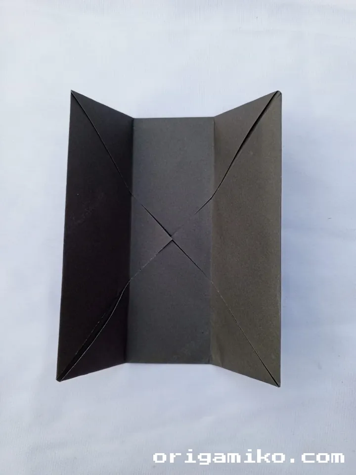 Origami minicraft creper step 3 d