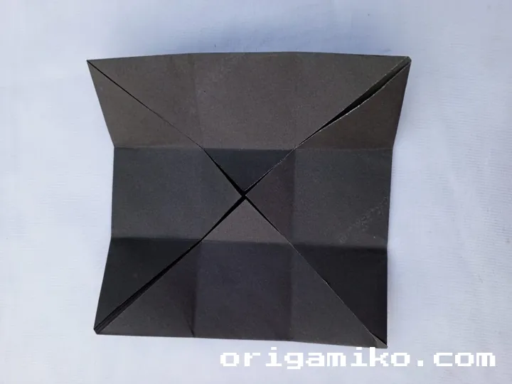 Origami minicraft creper step 3 f