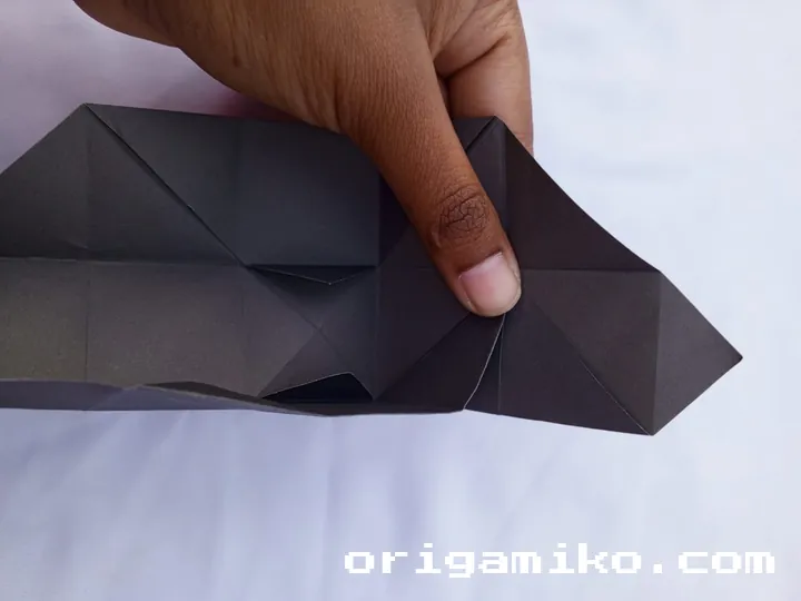Origami minicraft creper step 4 c