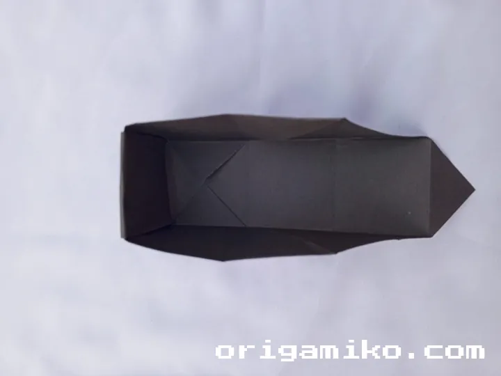 Origami minicraft creper step 4 e