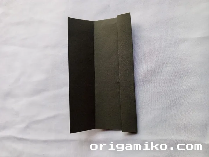 Origami minicraft creper step 5 h