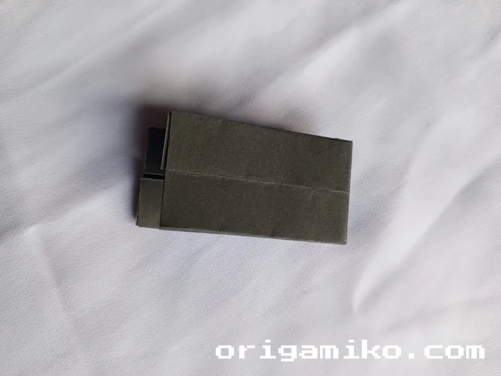 Origami minicraft creper step 6 b