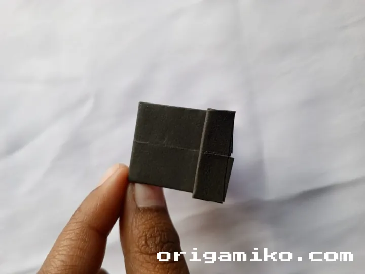 Origami minicraft creper step 7 b