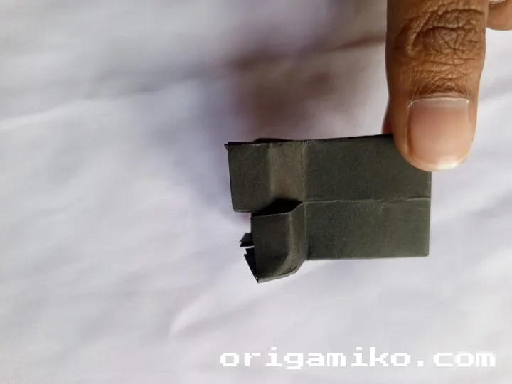 Origami minicraft creper step 7 e