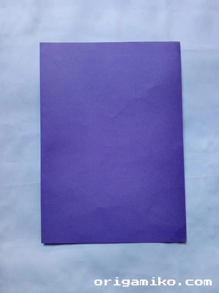Origami money holder step 2 a